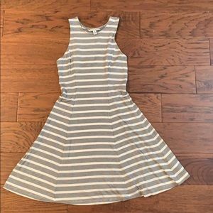 Jersey cotton American Eagle cutout dress